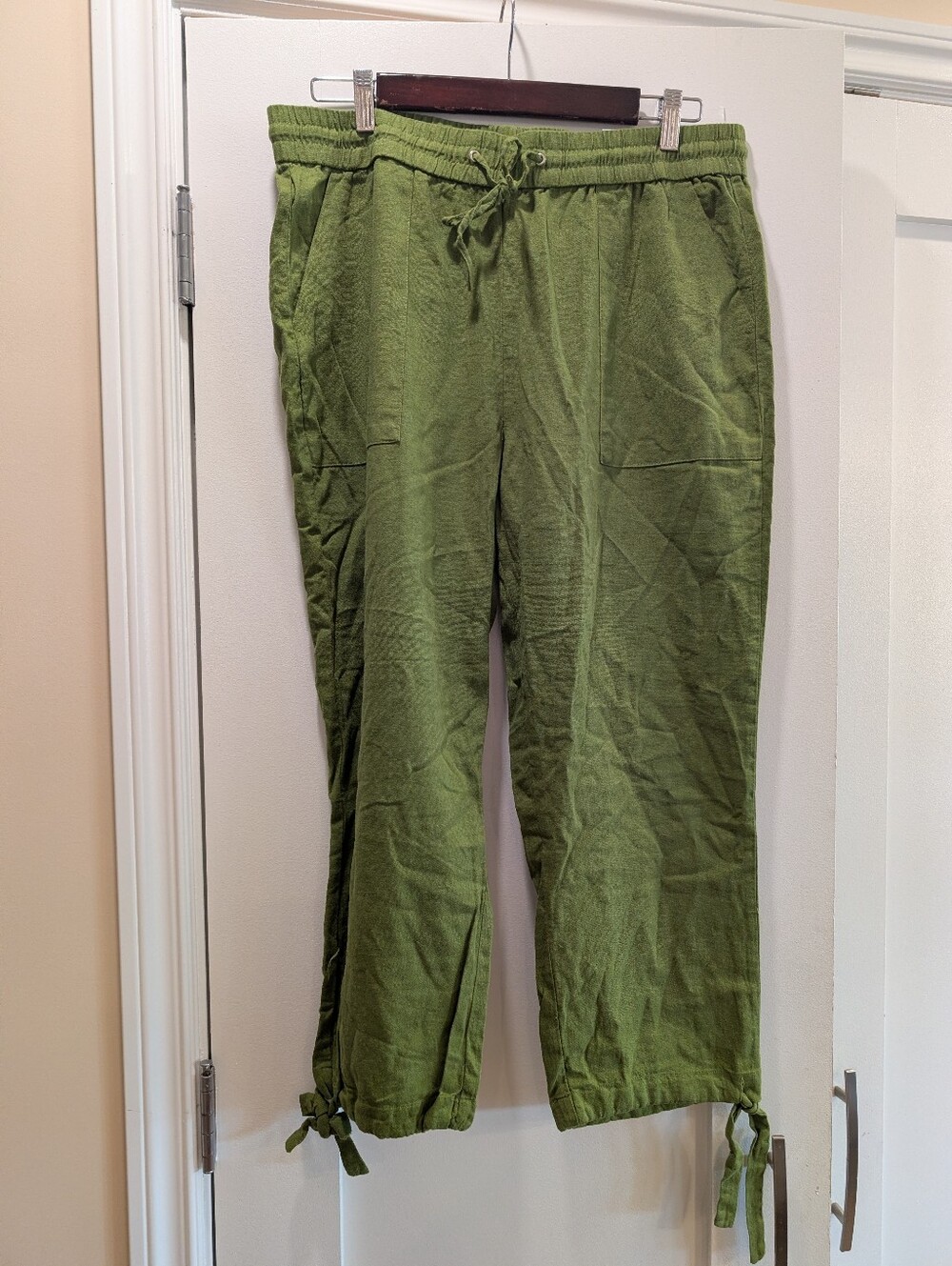 NWT Jules& Leopold Cropped Joggers,L